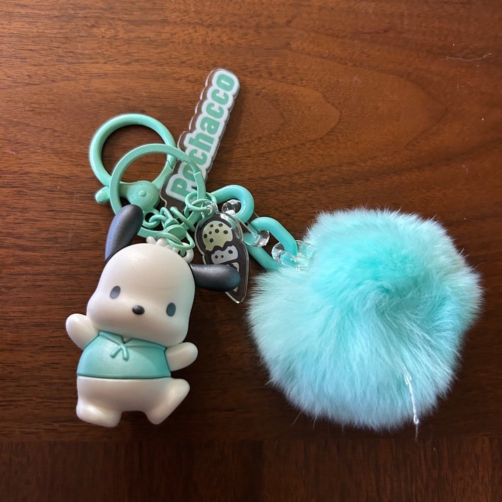 Cute Aqua Keychain Set for Kids